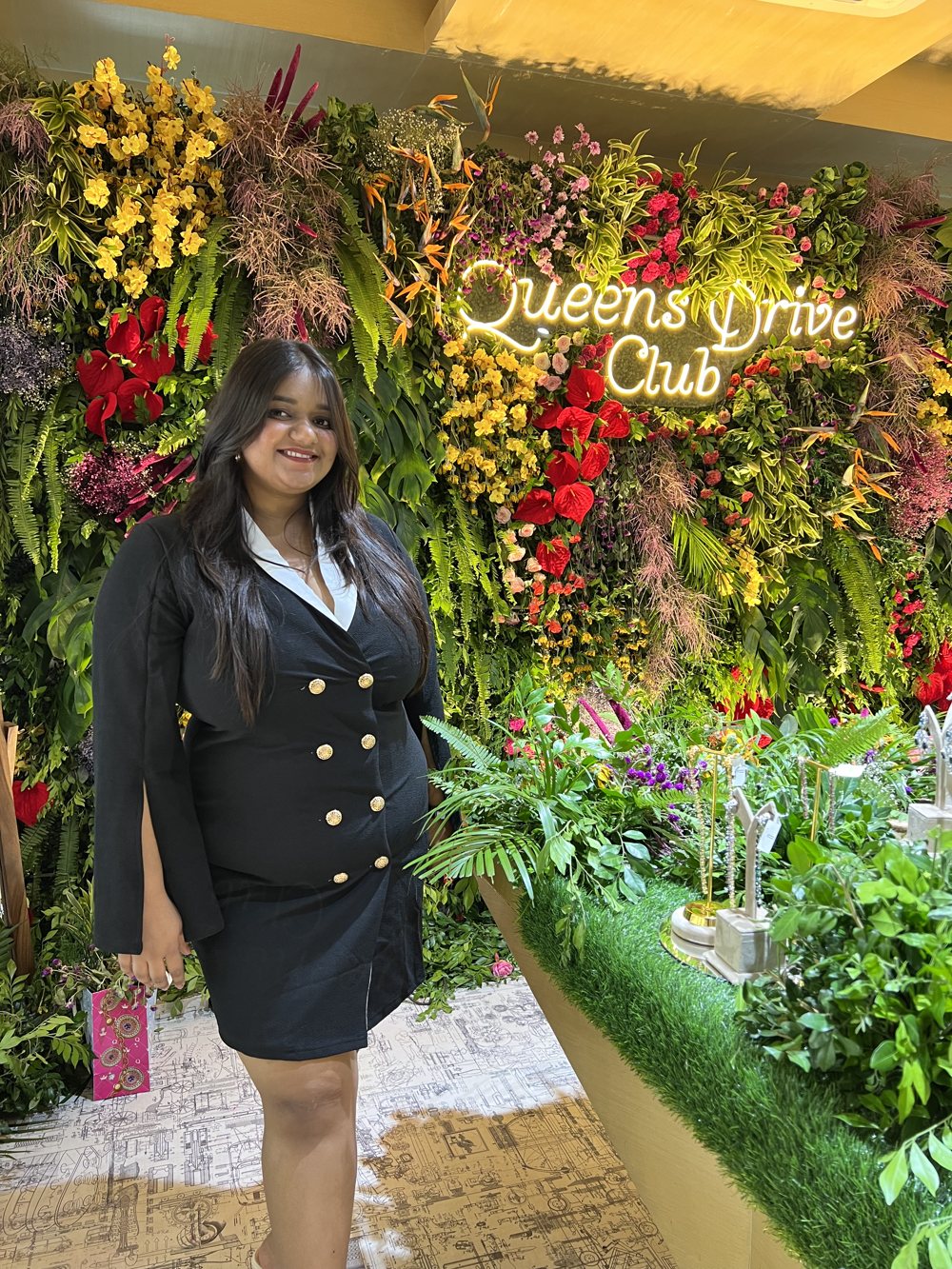 Prerna at the QDC x Opalina launch event